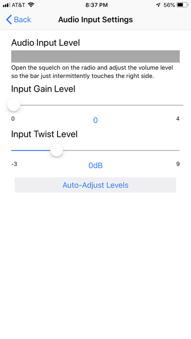 Mobilinkd Config App screenshot 2