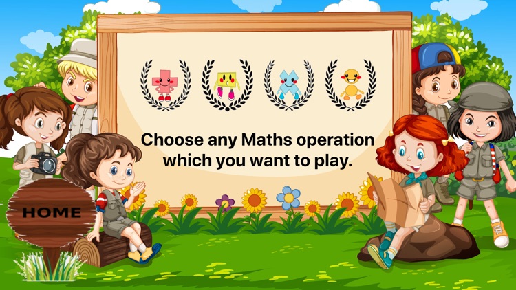 FlowerMathsOperation