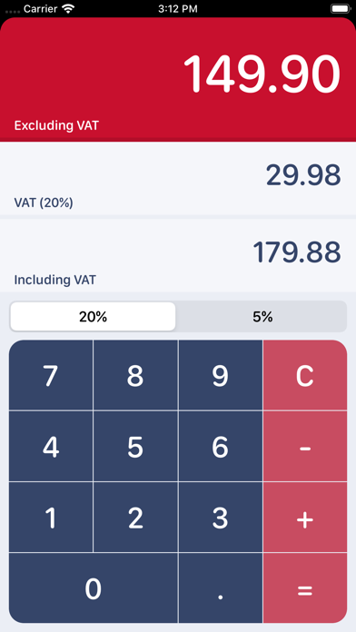 How to cancel & delete UK VAT Calculator from iphone & ipad 1