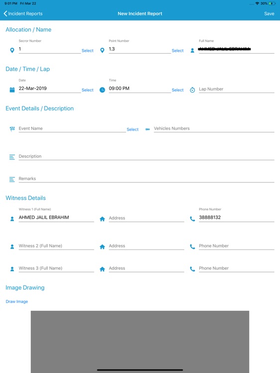 Incident Reports