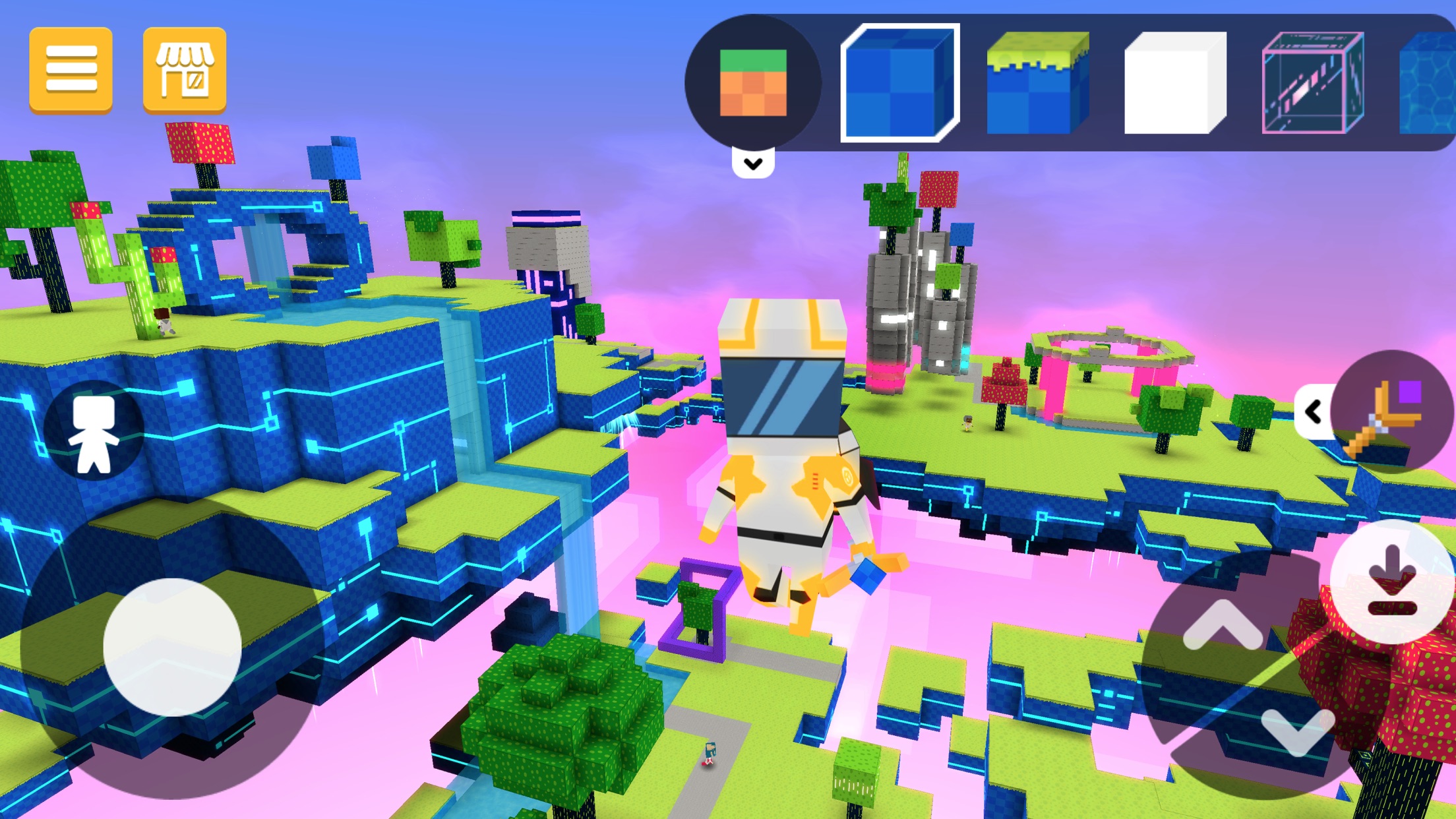 Screenshot do app Crafty Lands