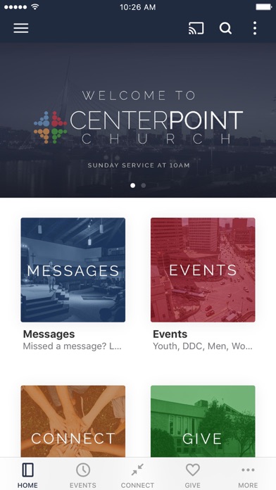 How to cancel & delete Centerpoint Church Winnipeg from iphone & ipad 1