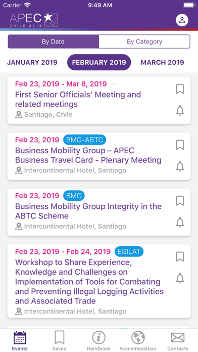 APEC Chile 2019 screenshot 2