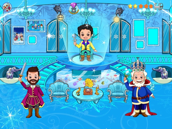 迷你鎮： 冰 公主 土地