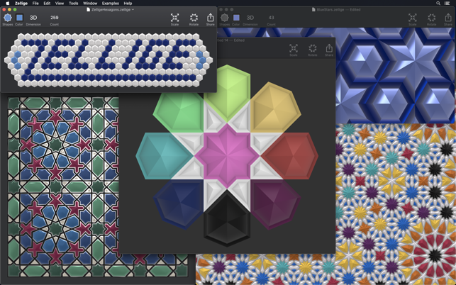 Zellige Polygon Mosaic Design(圖1)-速報App