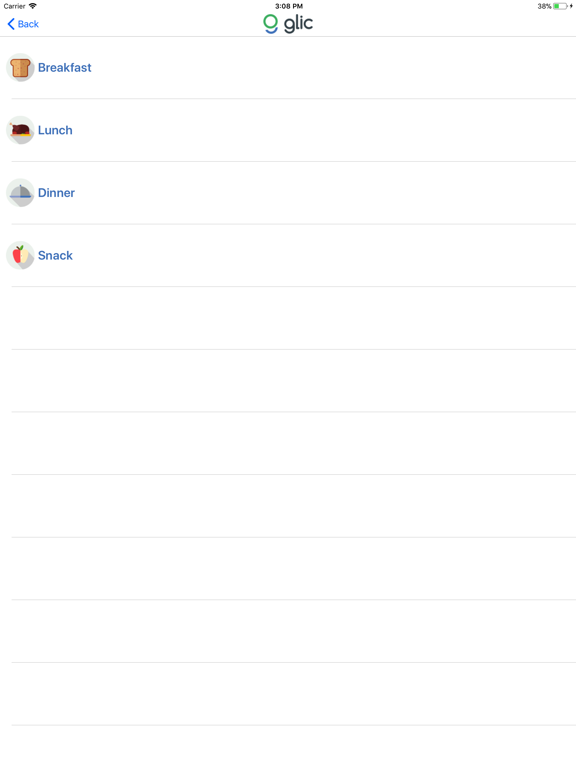 Screenshot #6 pour Glic | Diabetes e Glicemia