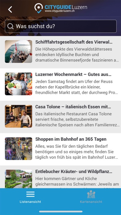 CITYGUIDE Luzern screenshot 3