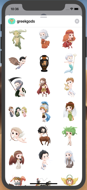 Greek Gods Sticker(圖1)-速報App