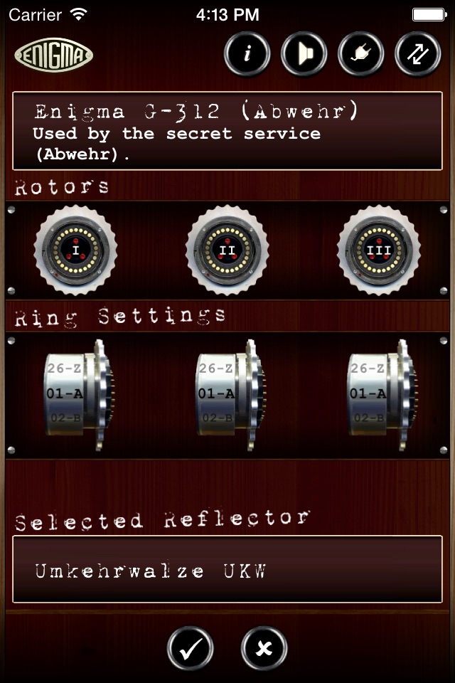 Mininigma: Enigma Simulator screenshot 3