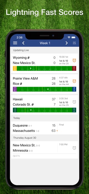 Scores, Schedules & Standings