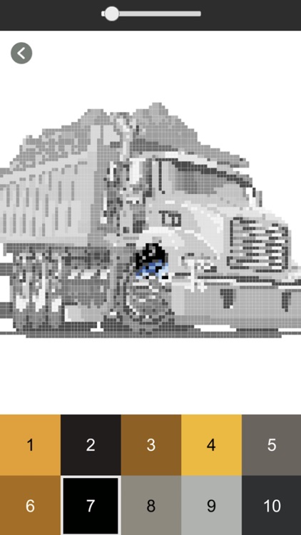 PixelArt Coloring Dump Trucks screenshot-3