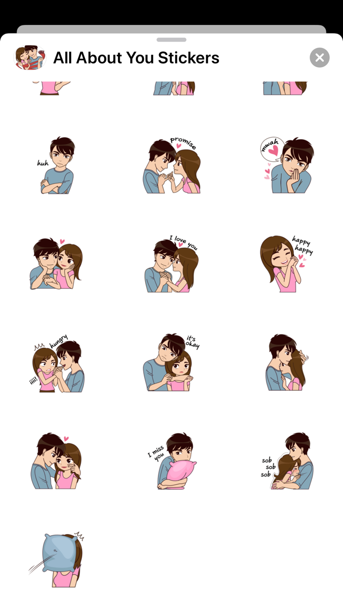 All About You Stickers