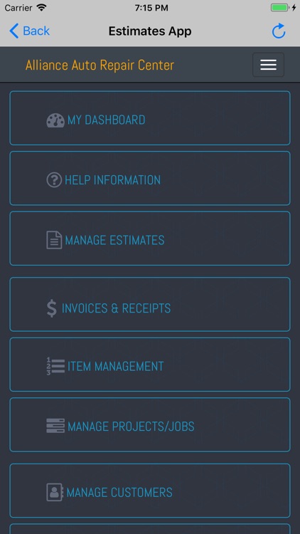 Estimates App