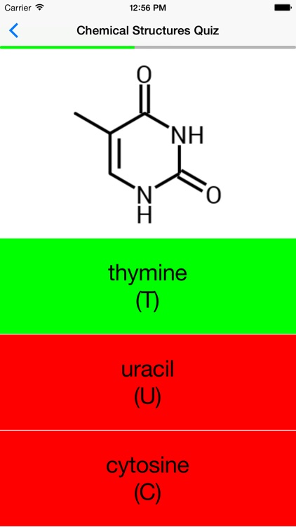 Chemical Structures Quiz screenshot-4