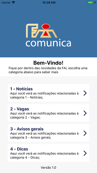 FAI Comunica screenshot 2
