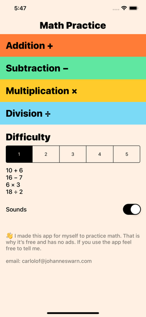 Math Practice by Wärn(圖5)-速報App