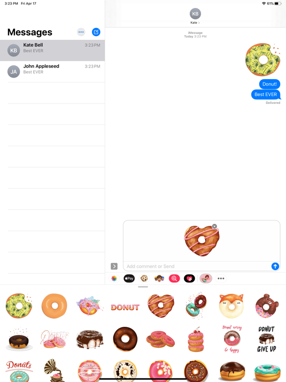 Donuts Deluxe Stickers screenshot 4