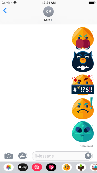 Emoticons Pack Stickers screenshot 2