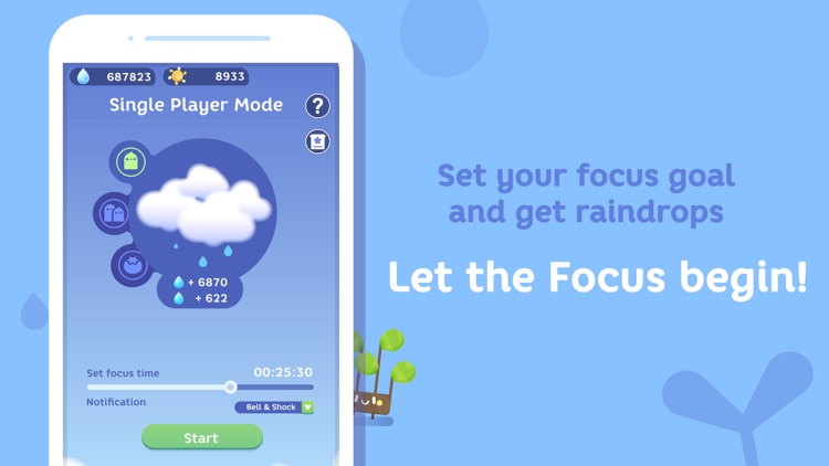 Focus Plant - Pomodoro timer