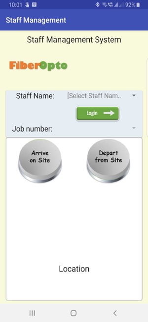 Staff Management App