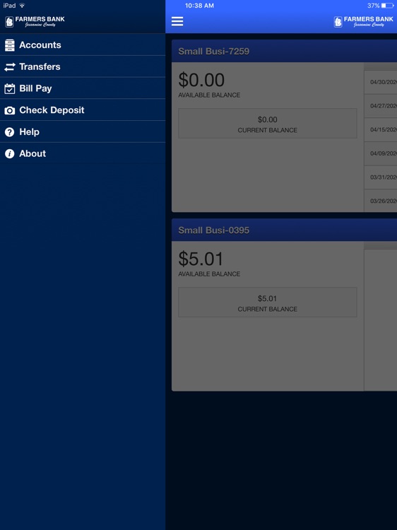 FarmersBank Jessamine for iPad