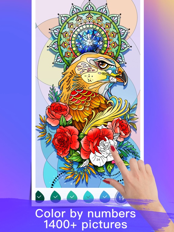 Paint Color: Color by Number на iPad