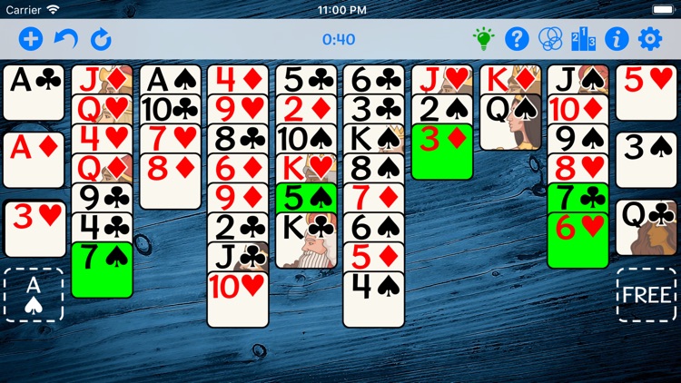 FreeCell Gold screenshot-3