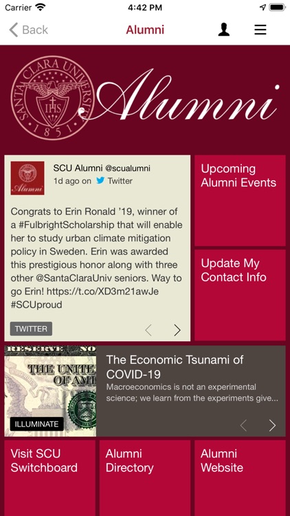 Santa Clara University Mobile screenshot-7