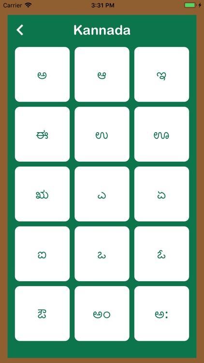 Kannada Alphabets and Numbers