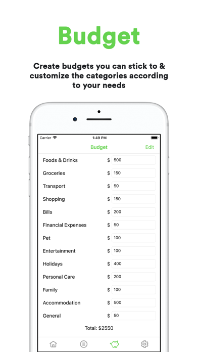 Lent - Simple Money Manager screenshot 3