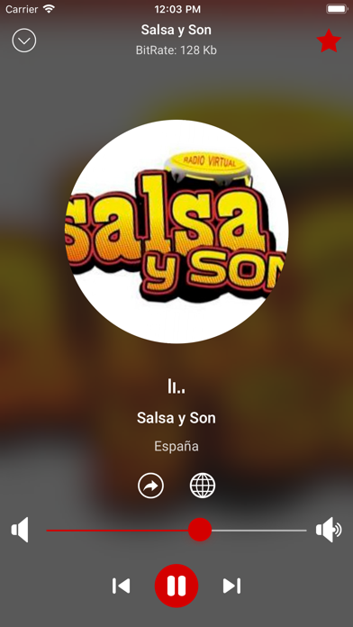 Salsa Music Radio App screenshot 2