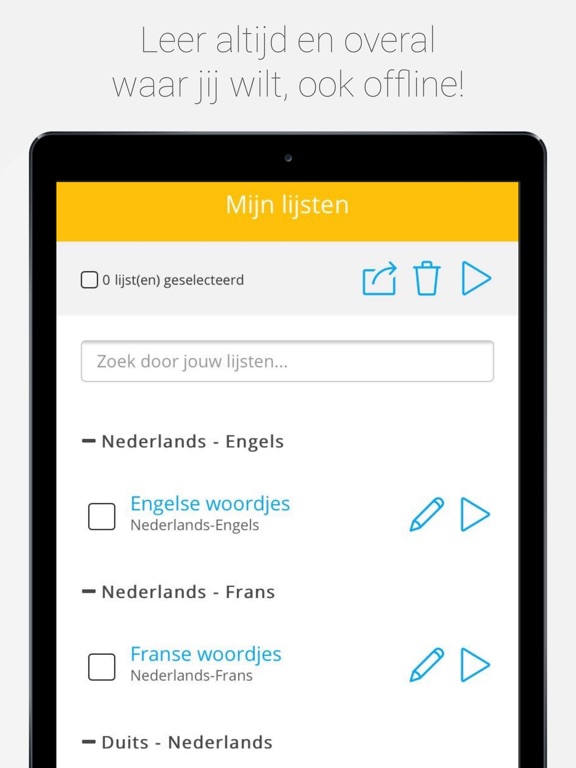 wrts - woordjes leren - app voor iphone, ipad en ipod touch - appwereld
