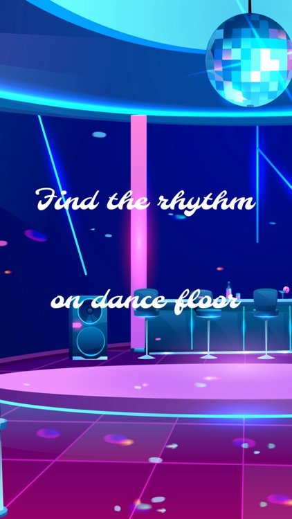 Disco dance rhythm