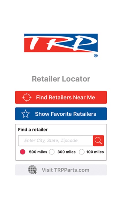 TRP Retailer Locator