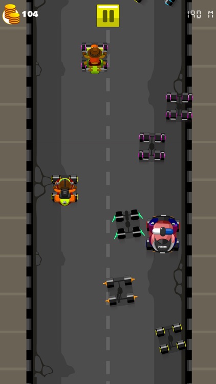 Crazy Race - 2D Racing screenshot-4