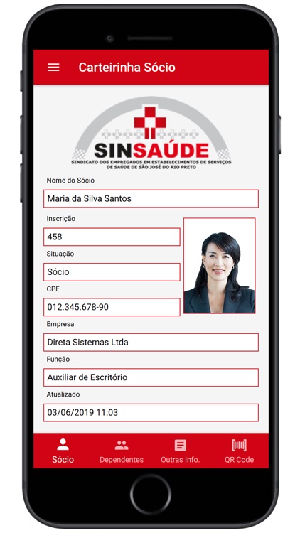 Carteirinha SinSaude Rio Preto