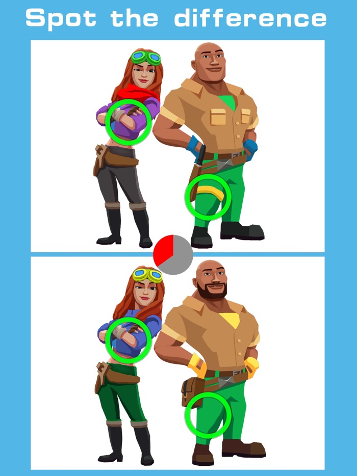 Find All -Spot the differences