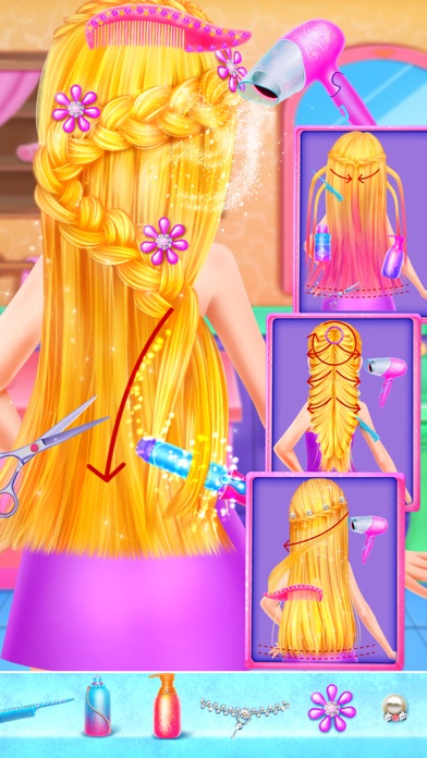 How to cancel & delete Long Hair Princess Talent Makeup from iphone & ipad 4