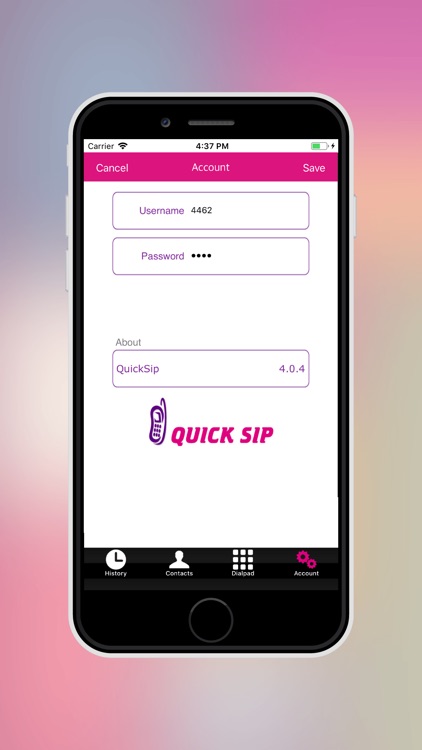 QuickSip. screenshot-3