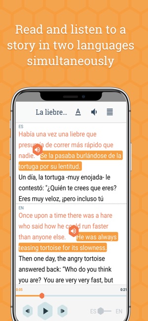 Beelinguapp: Language Learning