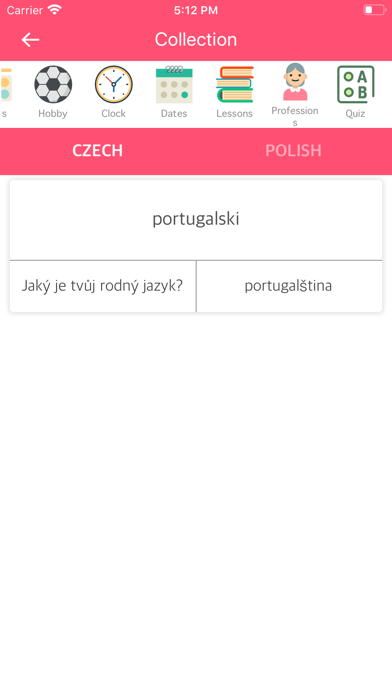 Czech Polish Dictionary screenshot 3