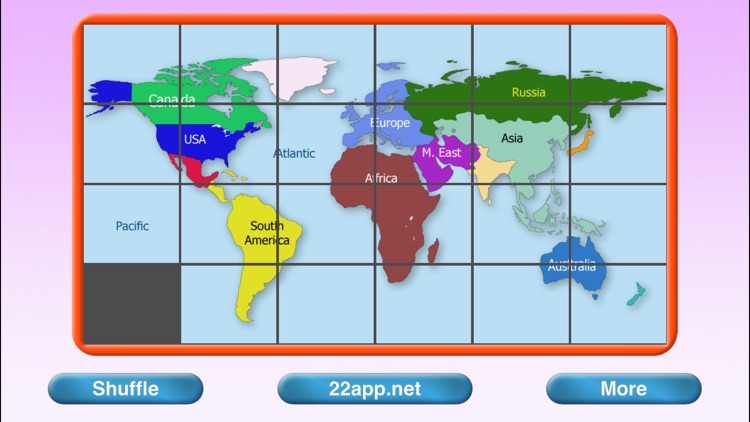 World Map Puzzle