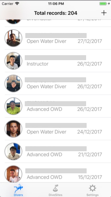 DiveApp