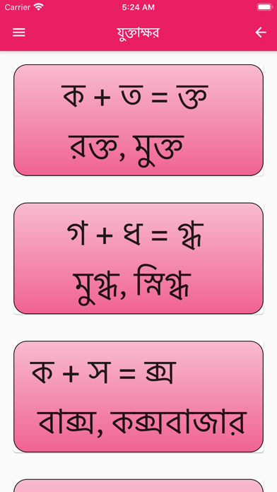 Bangla Learner AudioVisual App screenshot 3