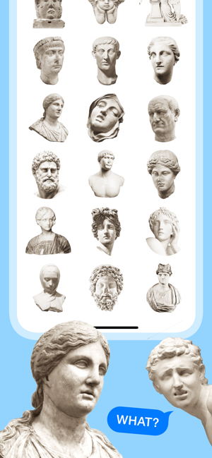 ‎Sculpture Stickers Screenshot