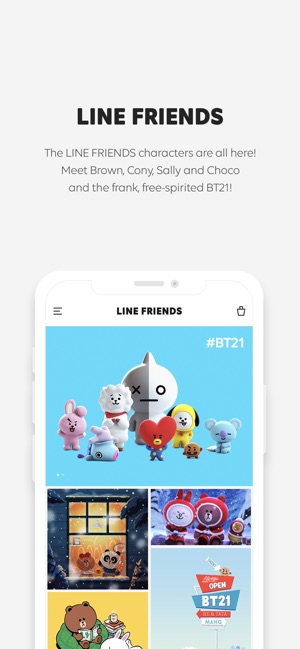 在App Store 上的「LINE FRIENDS - 桌布/ 動態照片/ 插圖」