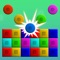 Shift Blocks is a challenging game where you have to move the board with your finger to match the color of falling balls with the color of the blocks