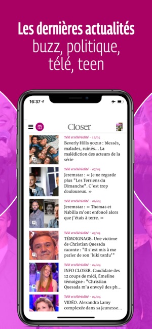 Closer – Actu et exclus People(圖2)-速報App