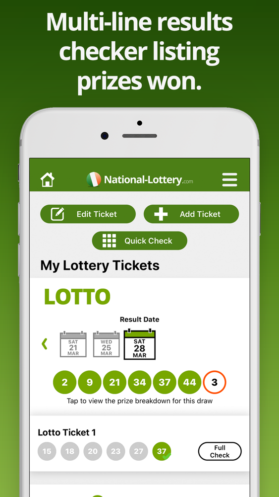 check my irish lotto results