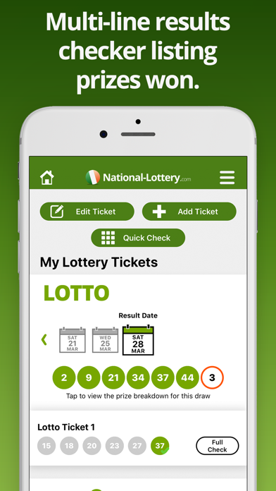 Irish Lottery Results screenshot 3